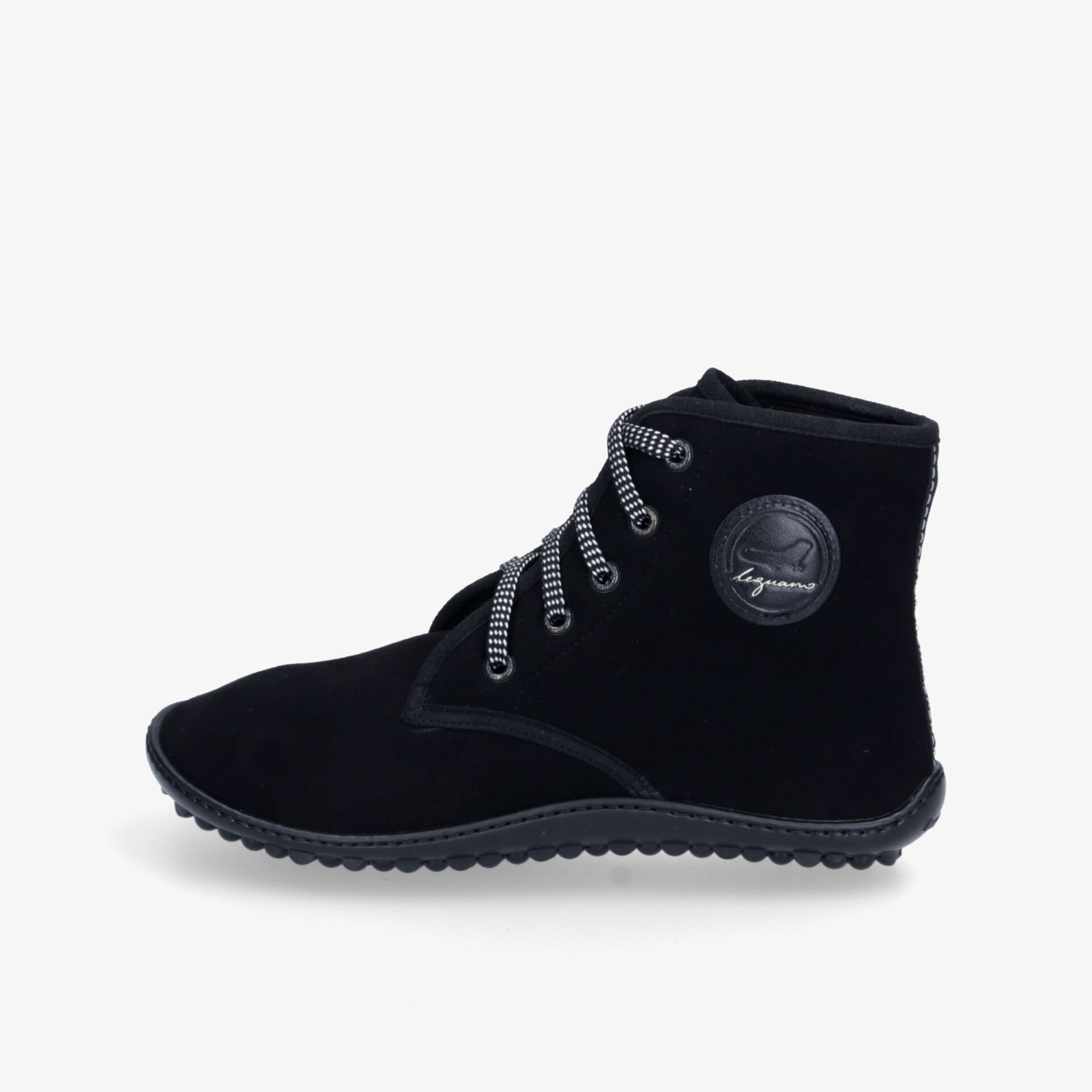 leguano Chester Damen Sneaker High schwarz