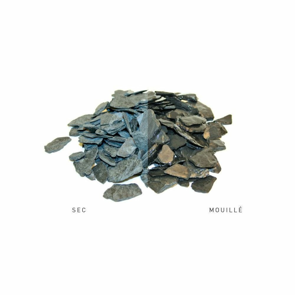Paillis d'ardoises bleu noir 10/40 unitaire