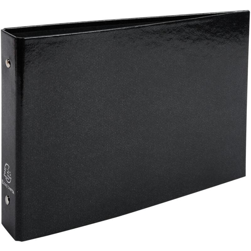 Classeur 2 anneaux cartonné Exacompta Iderama® A5 - Dos 3,5 cm couleurs assorties