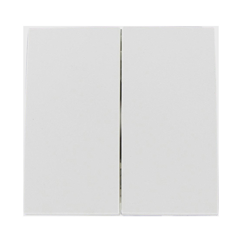 Berker S.1 schakelwip dubbel Glanzend wit