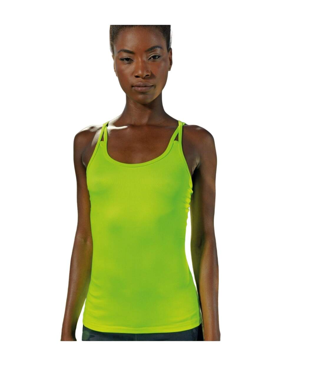 TriDri - Dérdeur à bretelles fines - Femme (Jaune fluo) - UTRW6179