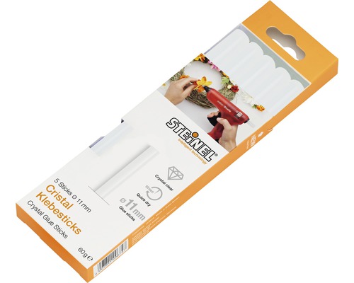 Steinel 11 mm Cristal lijmstiften, 5-pack