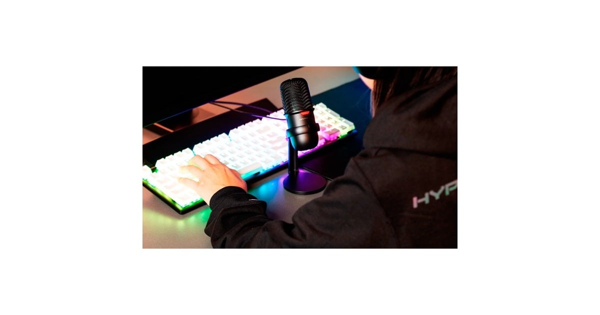 HyperXSoloCast microfoon  (Zwart, Pc)