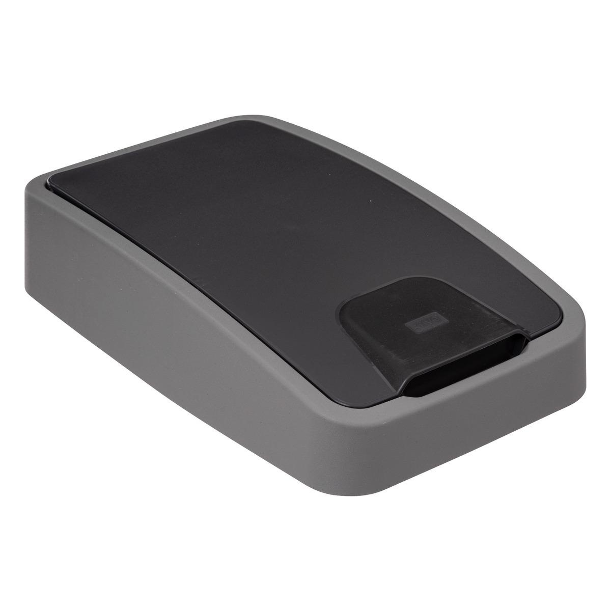 POUBELLE 2 OUVERTURES PLASTIQUE 45L
