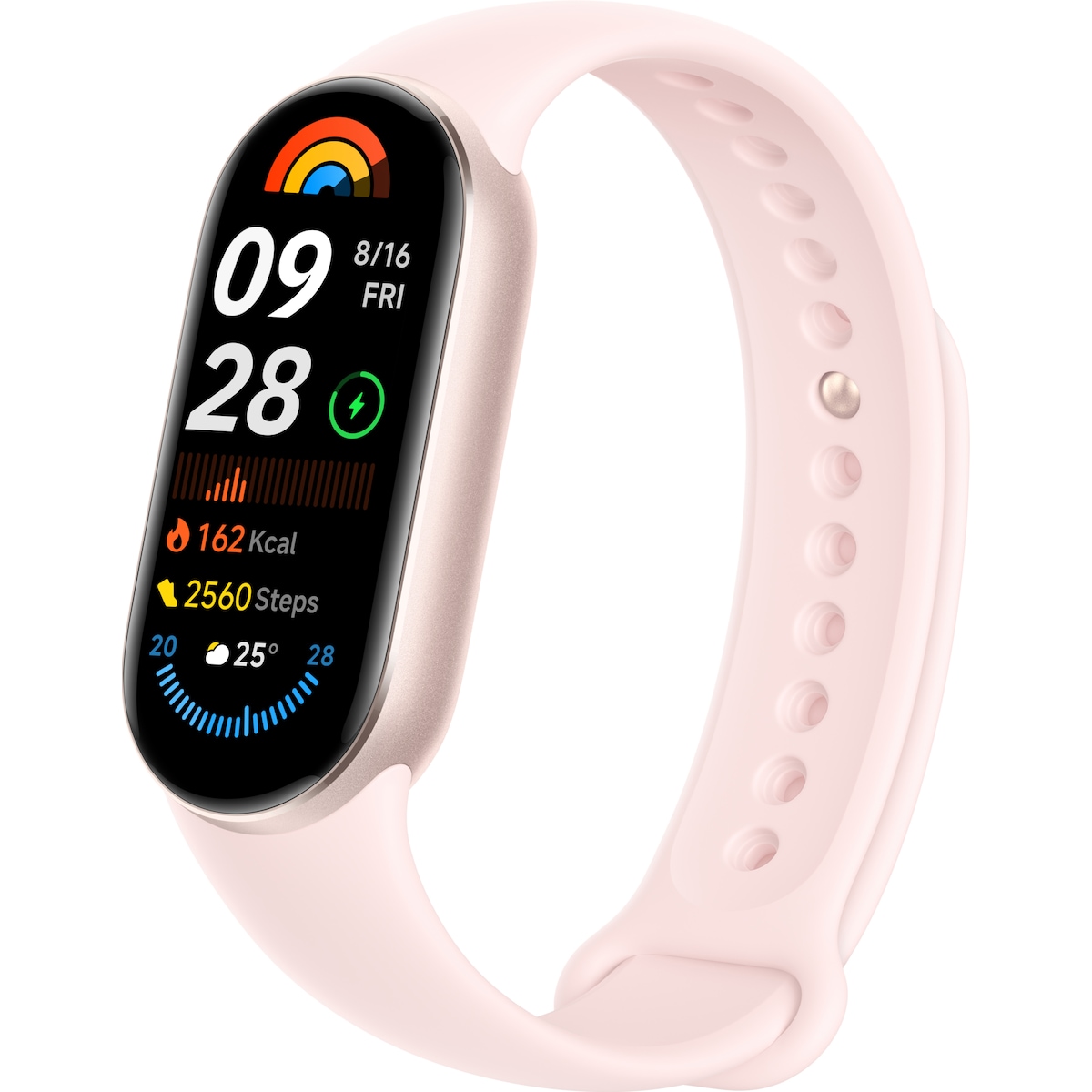 Xiaomi Smart Band 9 aktivitetsmåler (mystic rose)