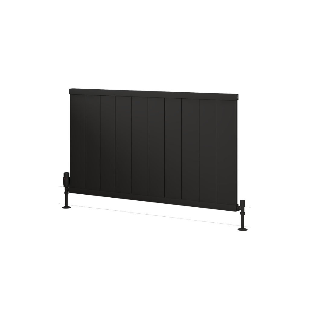Eastbrook Kingswood paneelradiator 100x60cm 1064W zwart mat