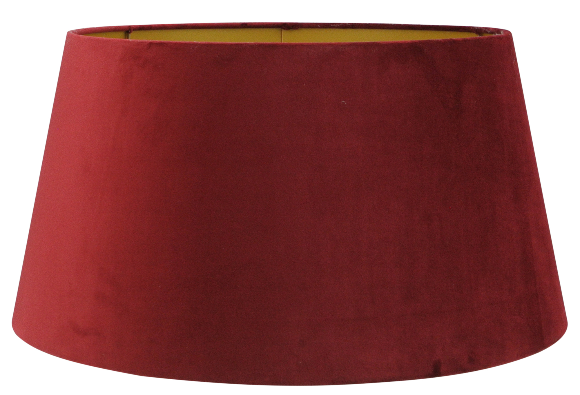 Staande lampenkap San Remo velours bordeaux 50x40x26cm
