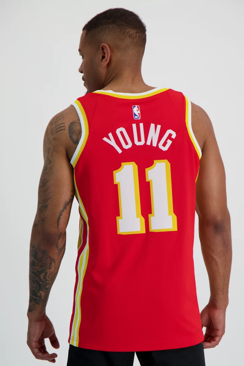 Nike Atlanta Hawks Icon Edition Trae Young Herren Basketballtrikot