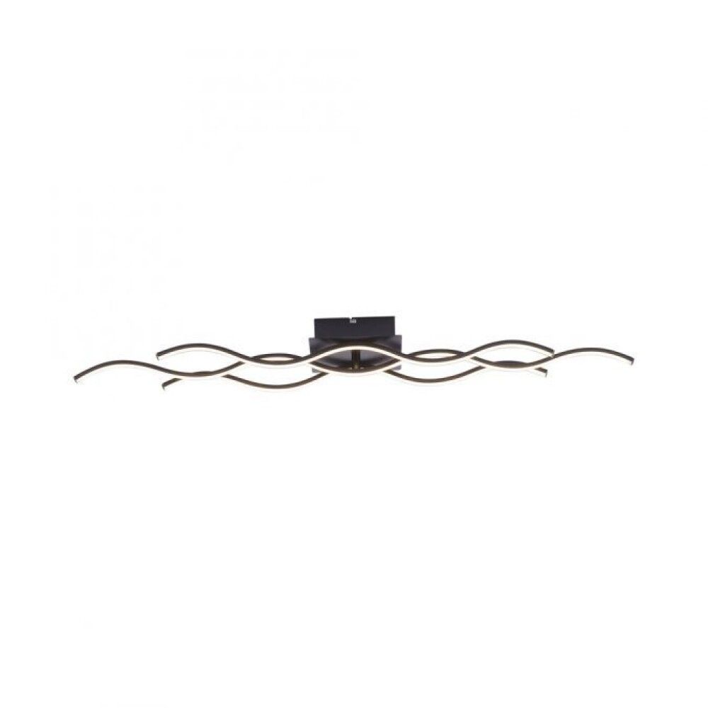 TAKLAMPE WAVE LEDL97 CM2 X 8W SVART