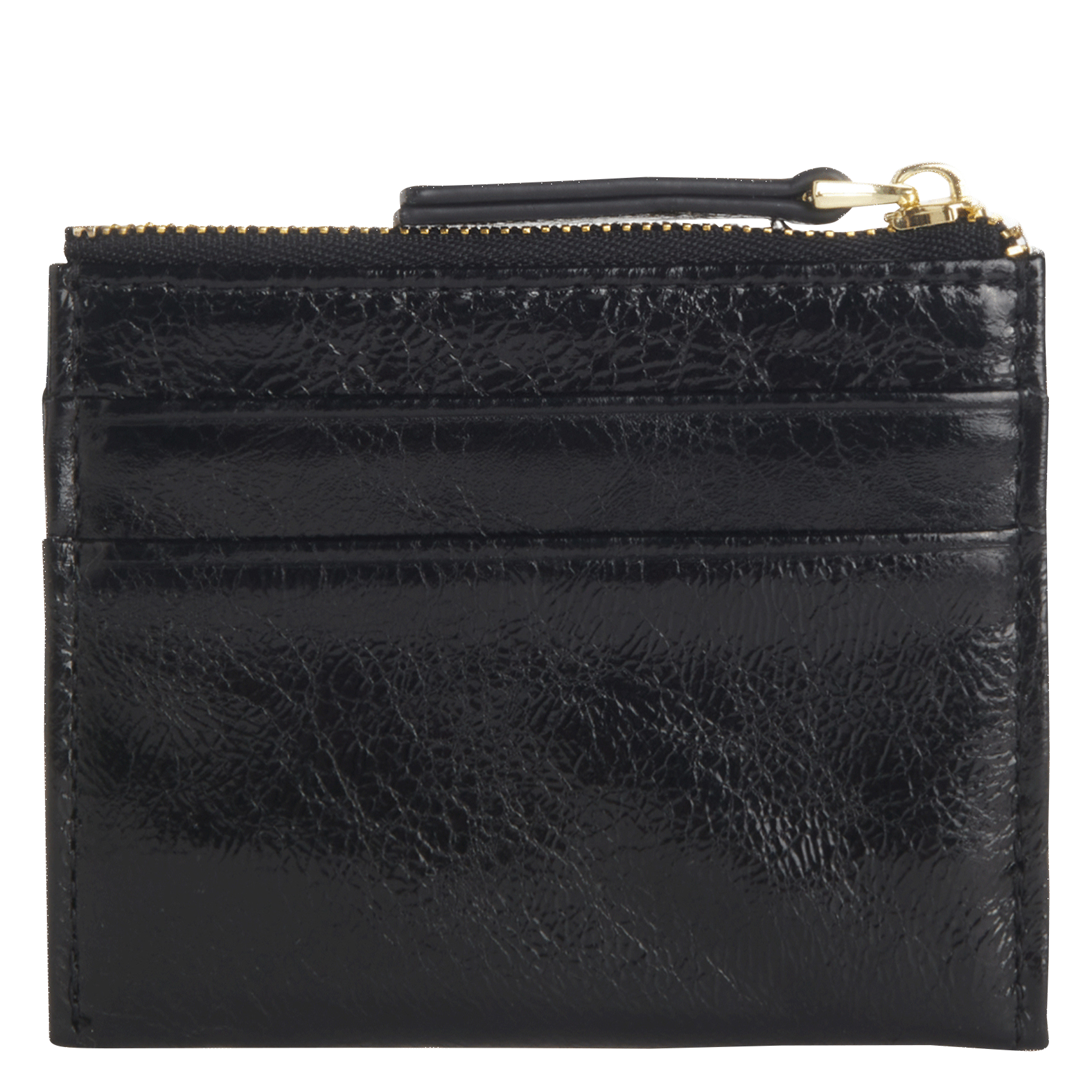 Porte-carte en cuir| Noir