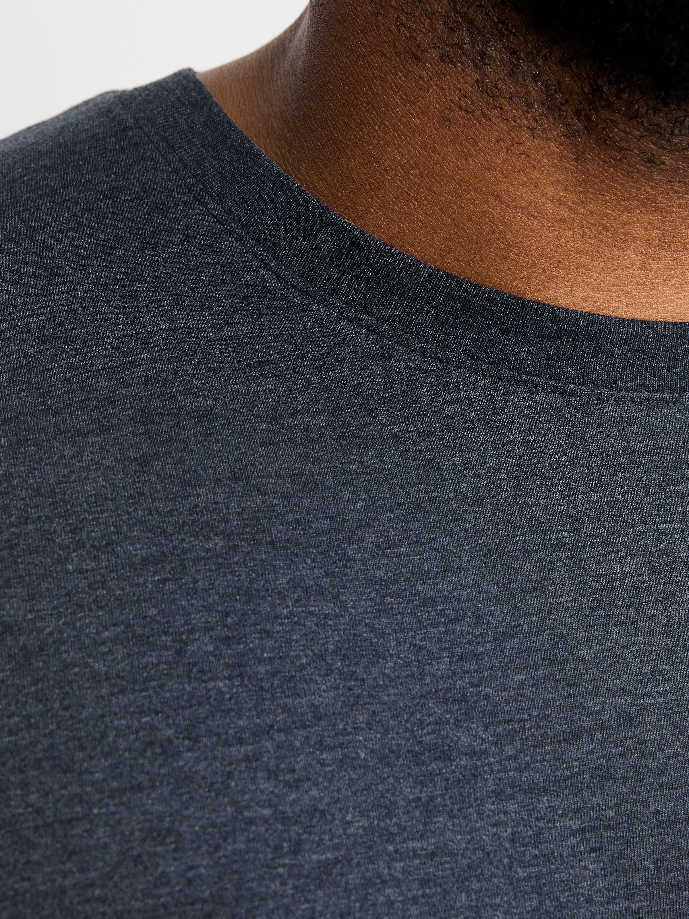 Jack & Jones PlusSize Rundhalsshirt »JJEORGANIC MEL TEE SS O-NECK NOOS PLS«