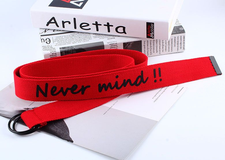Rofuka - Lettercanvas riem