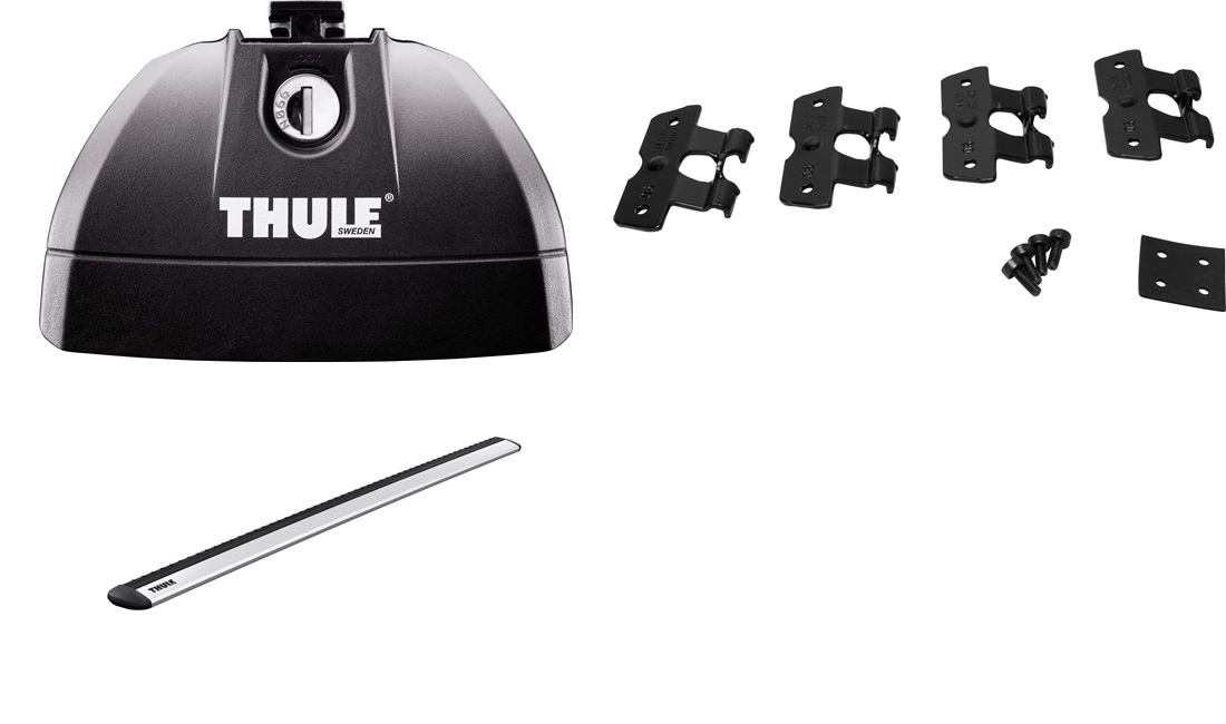 Tagbøjler, Thule WingBar EVO Grå