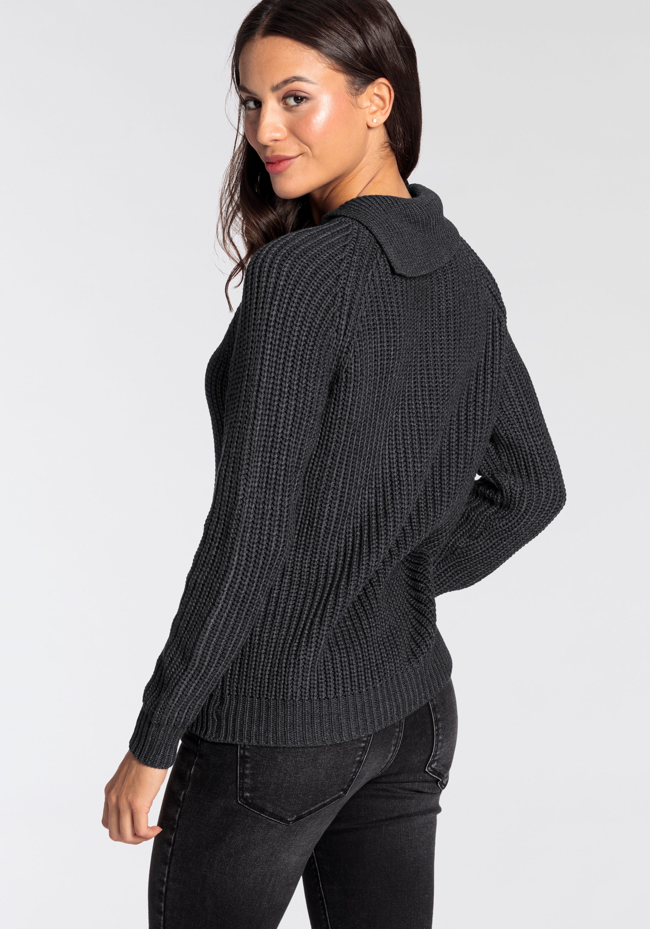 Laura Scott Strickpullover , mit elegantem Glitzerdetail