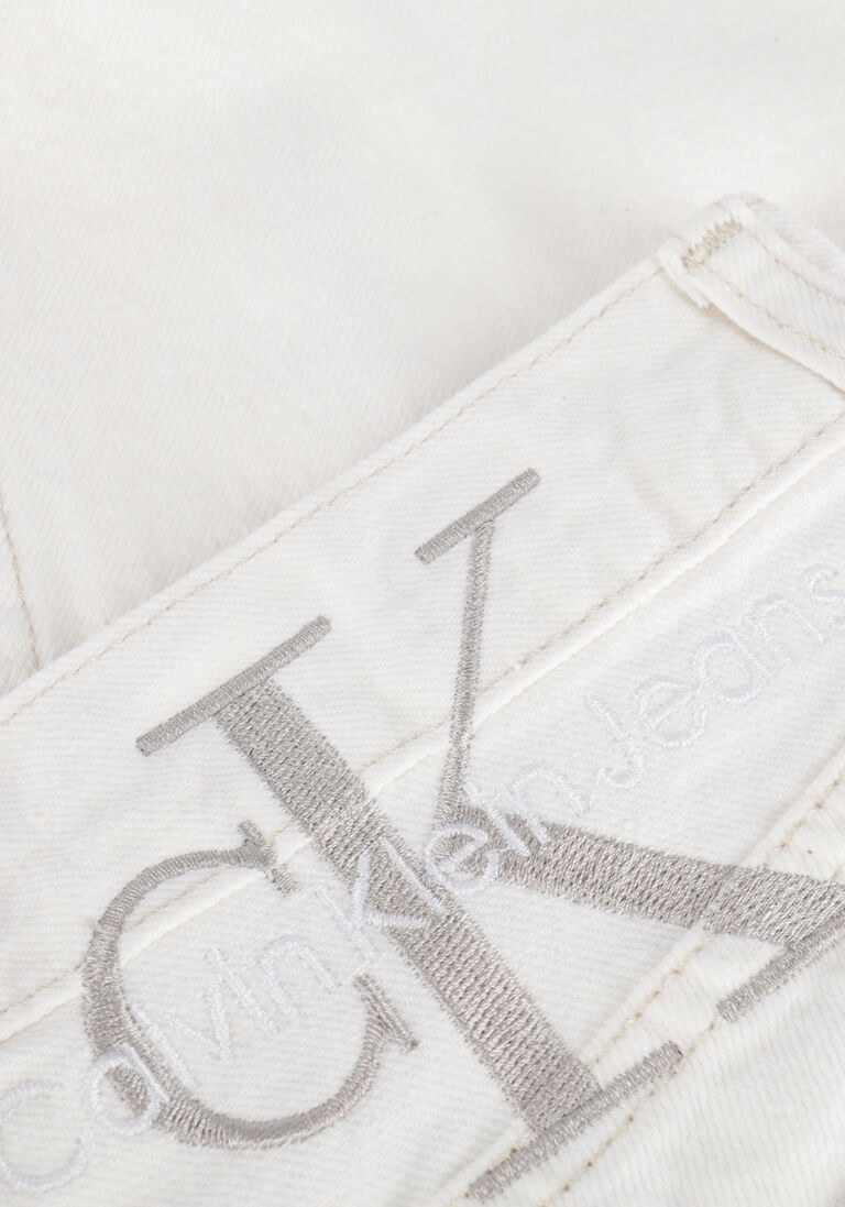 CALVIN KLEIN witte calvin klein mom jeans mom jean