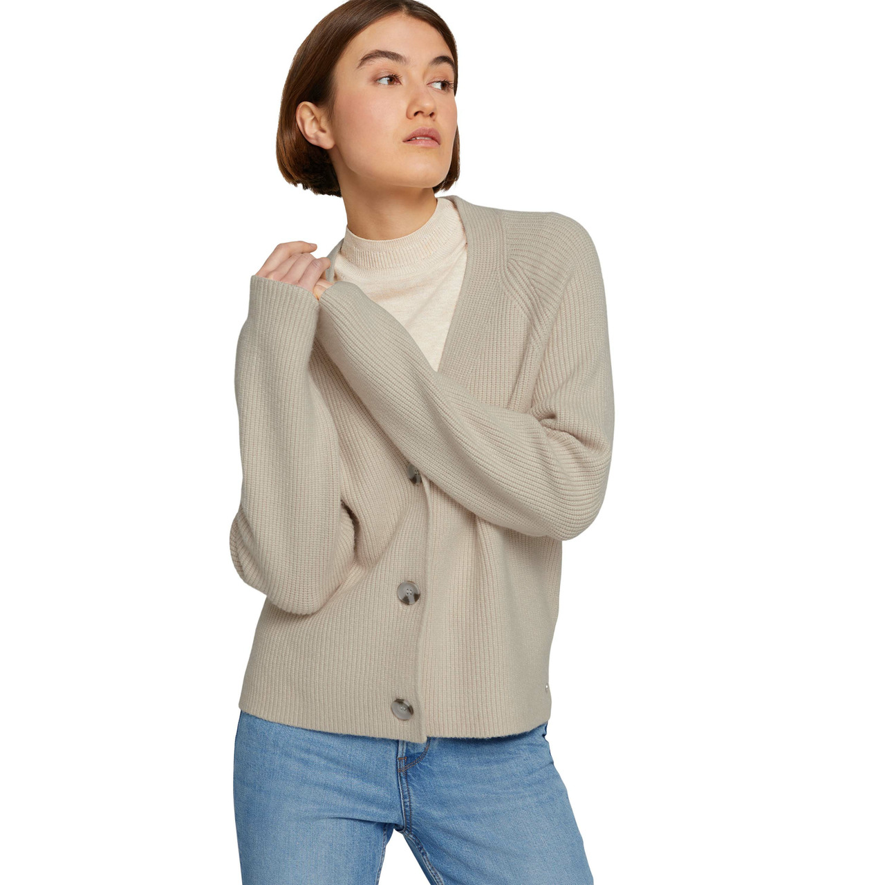 Tom Tailor Denim V-neck cardigan