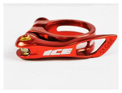 Collier de Selle Serrage Rapide Ice 31.8 mm Rouge