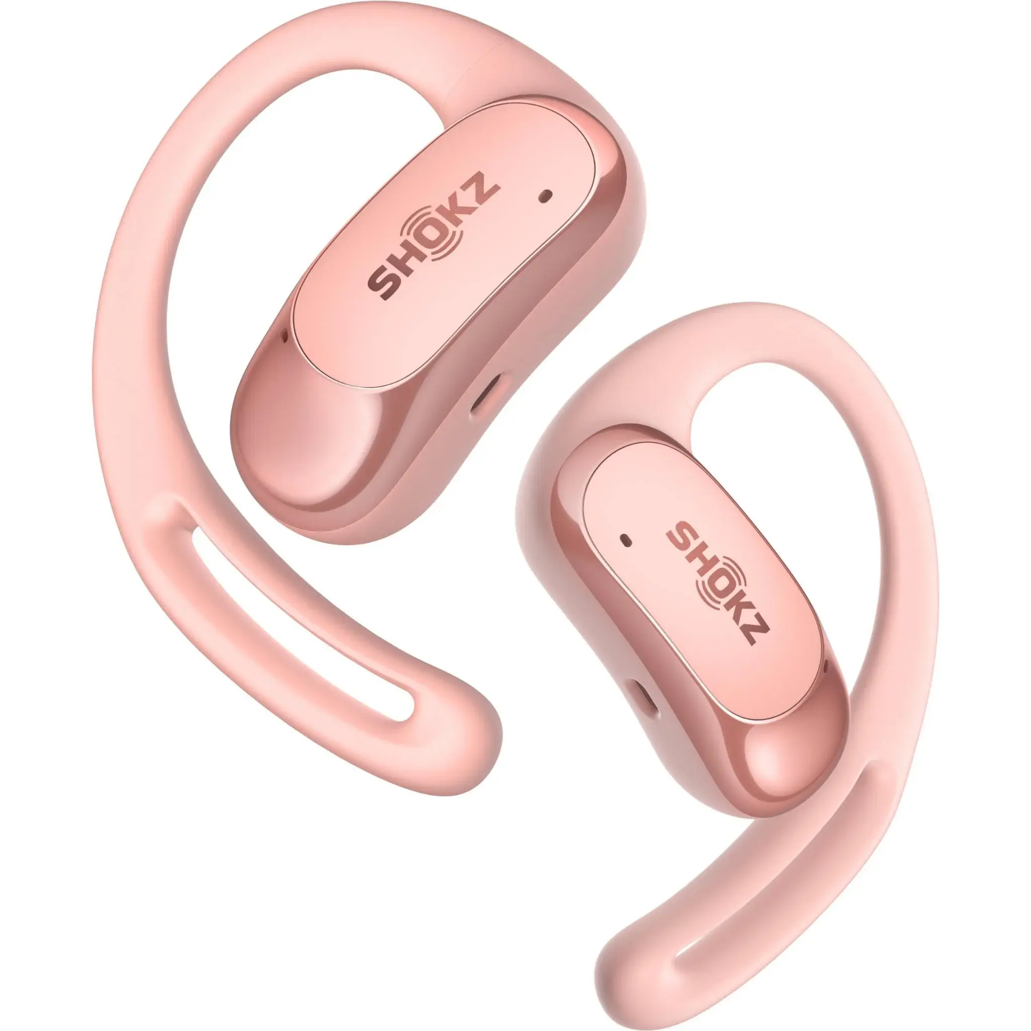 Shokz OpenFit Air Draadloze Open-ear Koptelefoon Roze