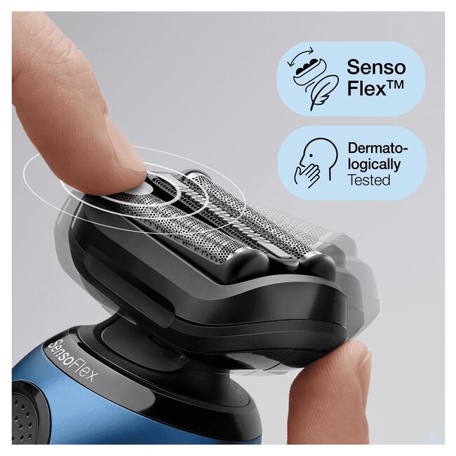 Braun Elektrisch Scheerapparaat Series 6 met SensoFlex Kop 61-B7200cc
