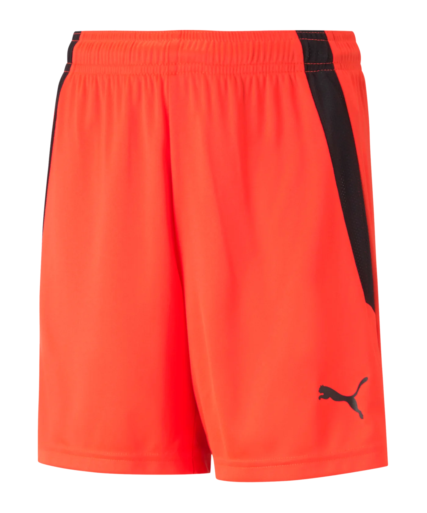 PUMA teamLIGA Short Kids Rot Schwarz F45