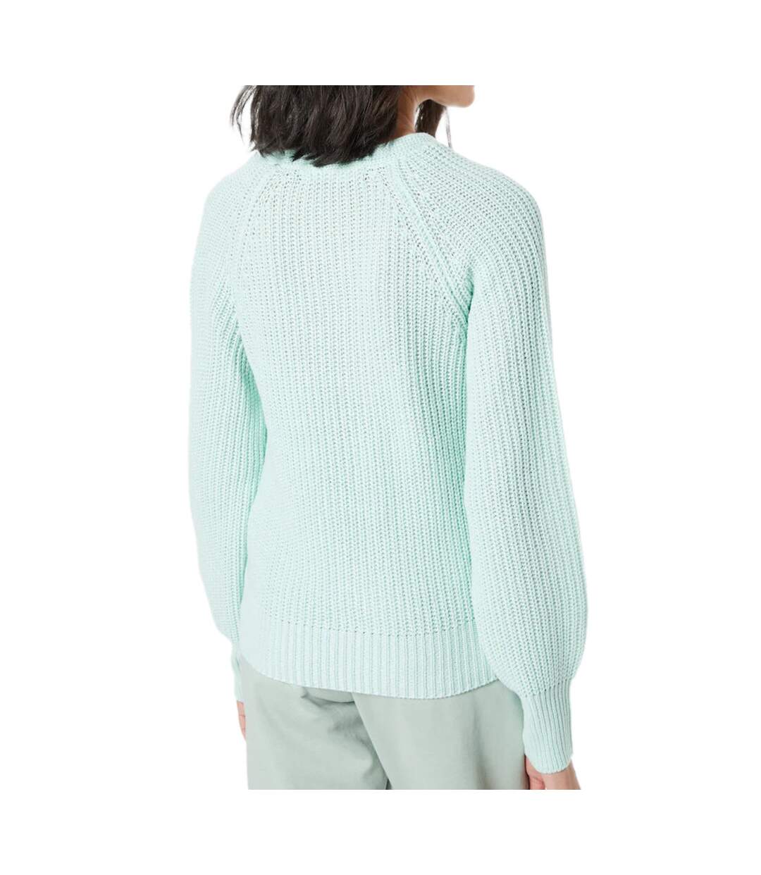 Pull Vert d'eau en maille Femme Vero Moda Sayla