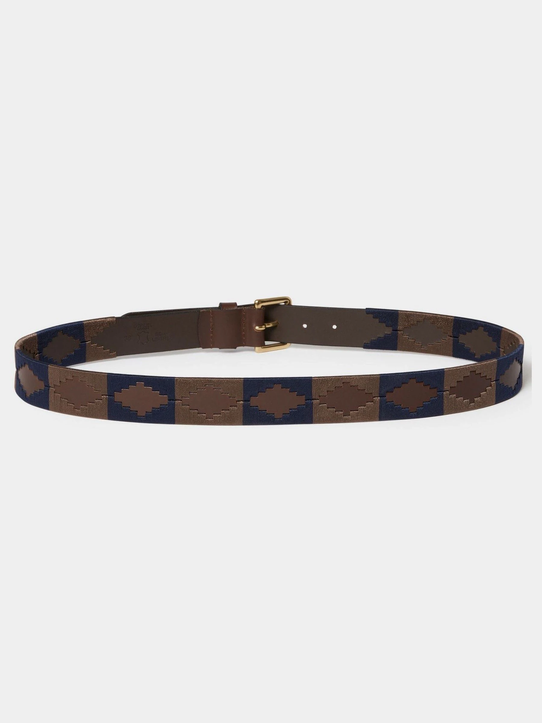 Bruin - Osprey London Blue The Mendoza Leather Belt
