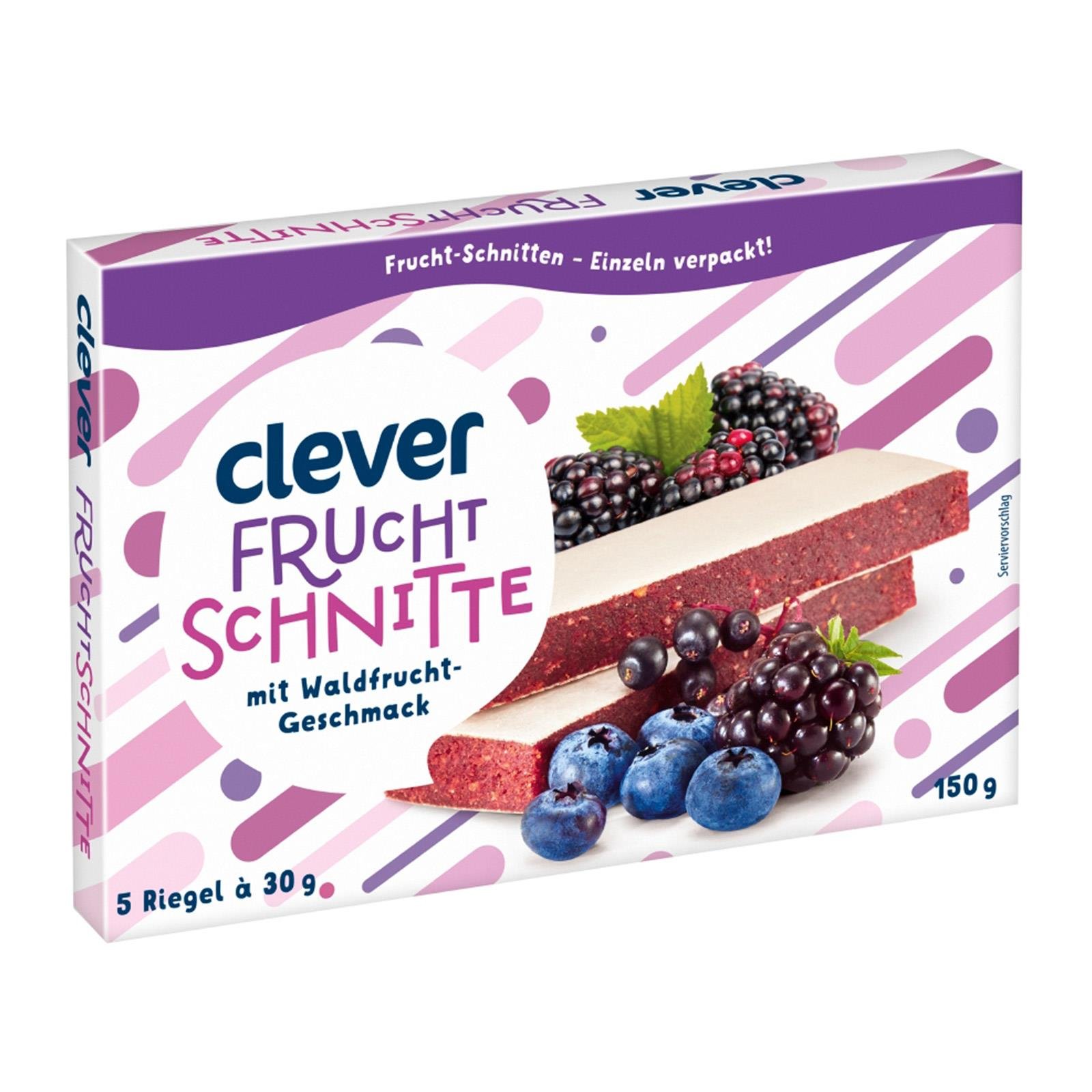 Clever Fruchtschnitte Waldfrucht