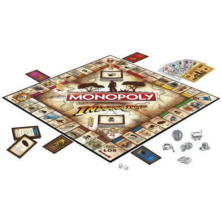 Hasbro Monopoly Indiana Jones Spiel