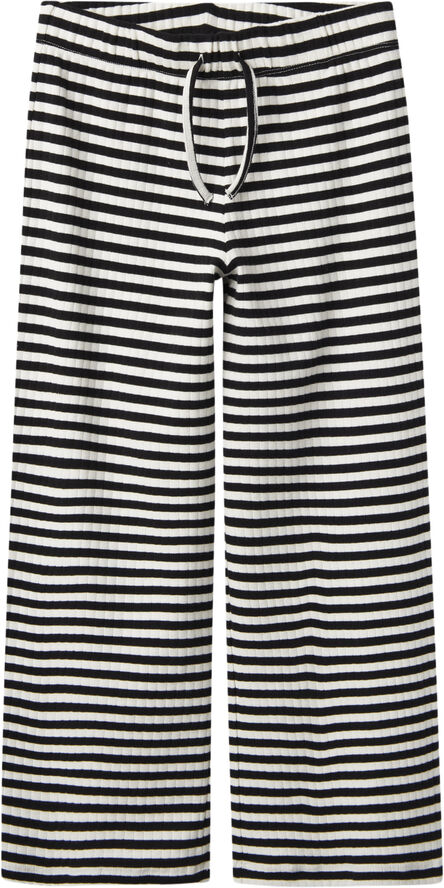 Name It NKFSURAJA STRAIGHT PANT NOOS Black/w. bright white
