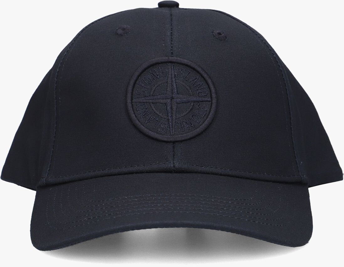 donkerblauwe stone island pet baseball cap