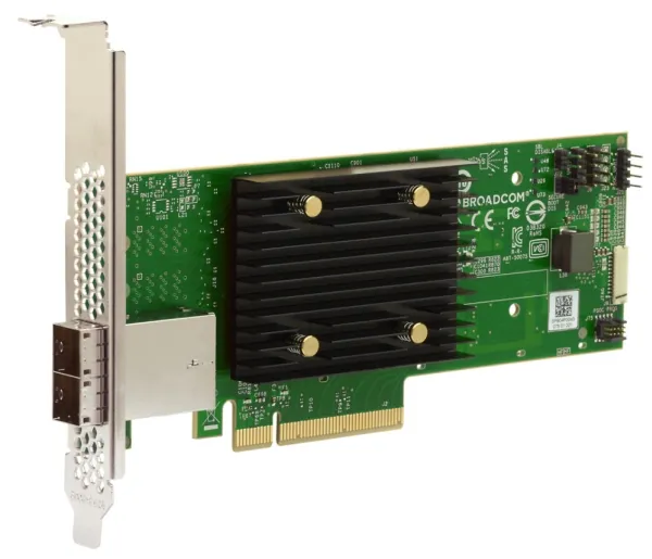 Lenovo ThinkSystem 440-8e - Lagringskontrol - 8 Kanal - SATA 6Gb/s / SAS 12Gb/s - lavprofil - PCIe 4.0 x8 - for ThinkSystem SR630 V3; SR645 V3; SR65X V3; SR665 V3; SR675 V3; SR860 V3; ST650 V2; ST650 V3
