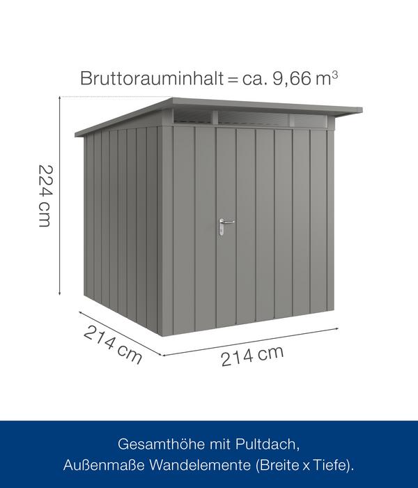 Hörmann Metallgerätehaus Juno JPD5 M-Sk