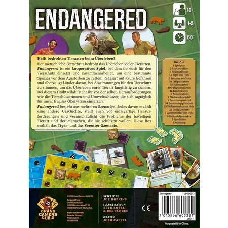 Asmodee Grand Gamers Guild Endangered