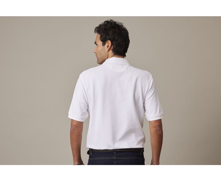 Polo Blanc homme - GARETH
