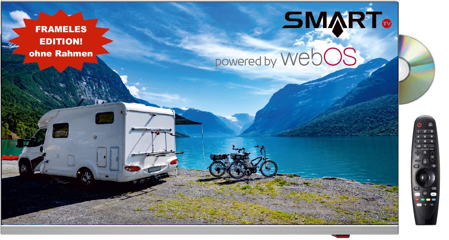 Reflexion Smart LED-Smart TV 27 Zoll (webOS) inkl. DVD-Player, DVB-S2/C/T2 HD Tuner LDDX27iBT