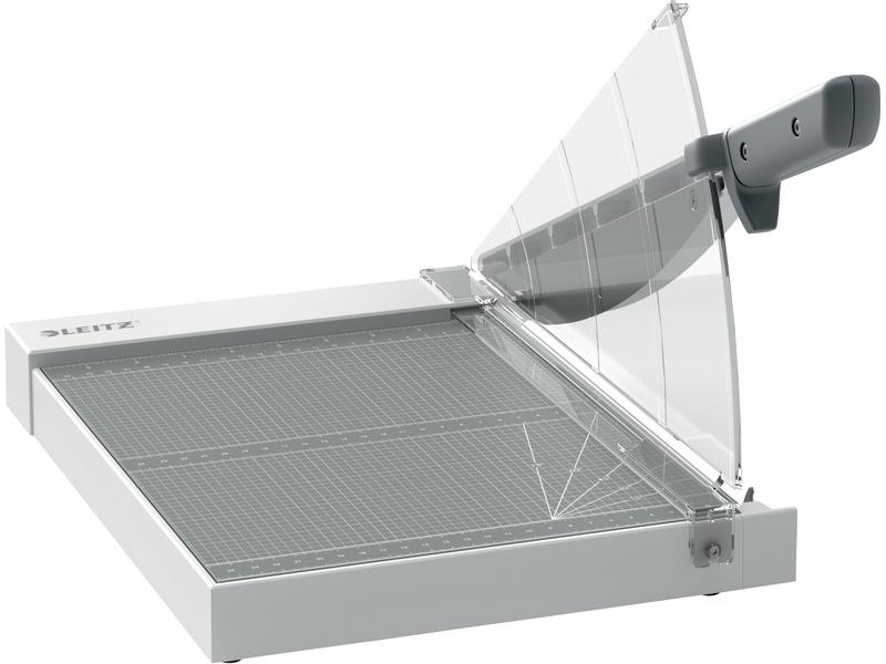 Leitz Bürogeräte Hebelschneidegerät Precision Home A4 8 Blä Home A4 Hebelschneider perfekt für den Haus-, Bastel- und Hobbybereich