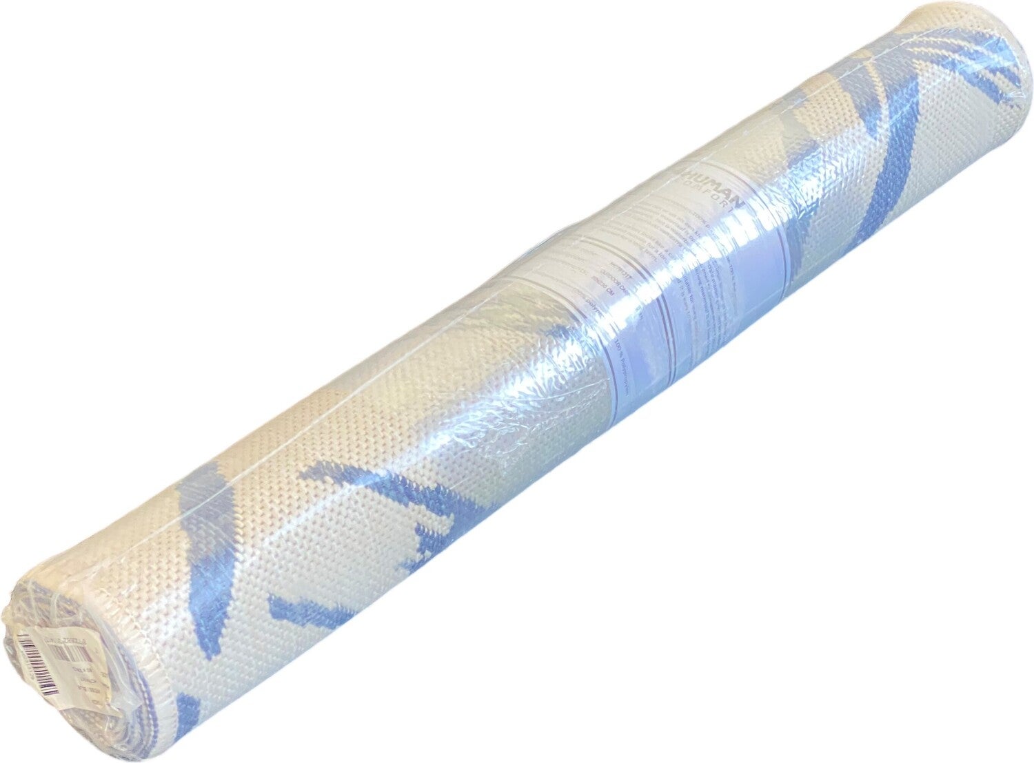 Human Comfort buitenkleed Chatan tweezijdig blauw / wit 80 x 230 cm