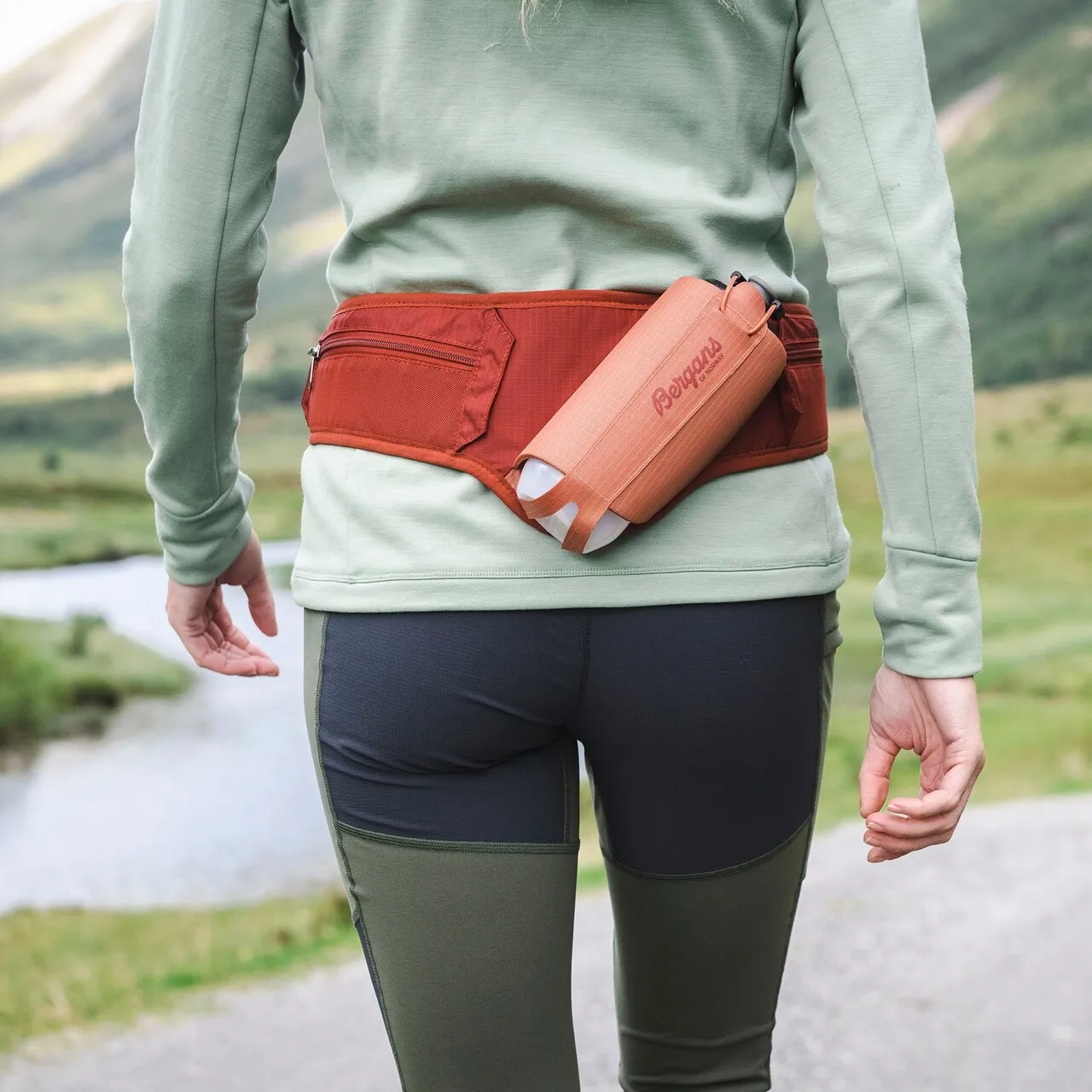 Bergans Driv Hip Pack 1 Chianti Red/Terracotta