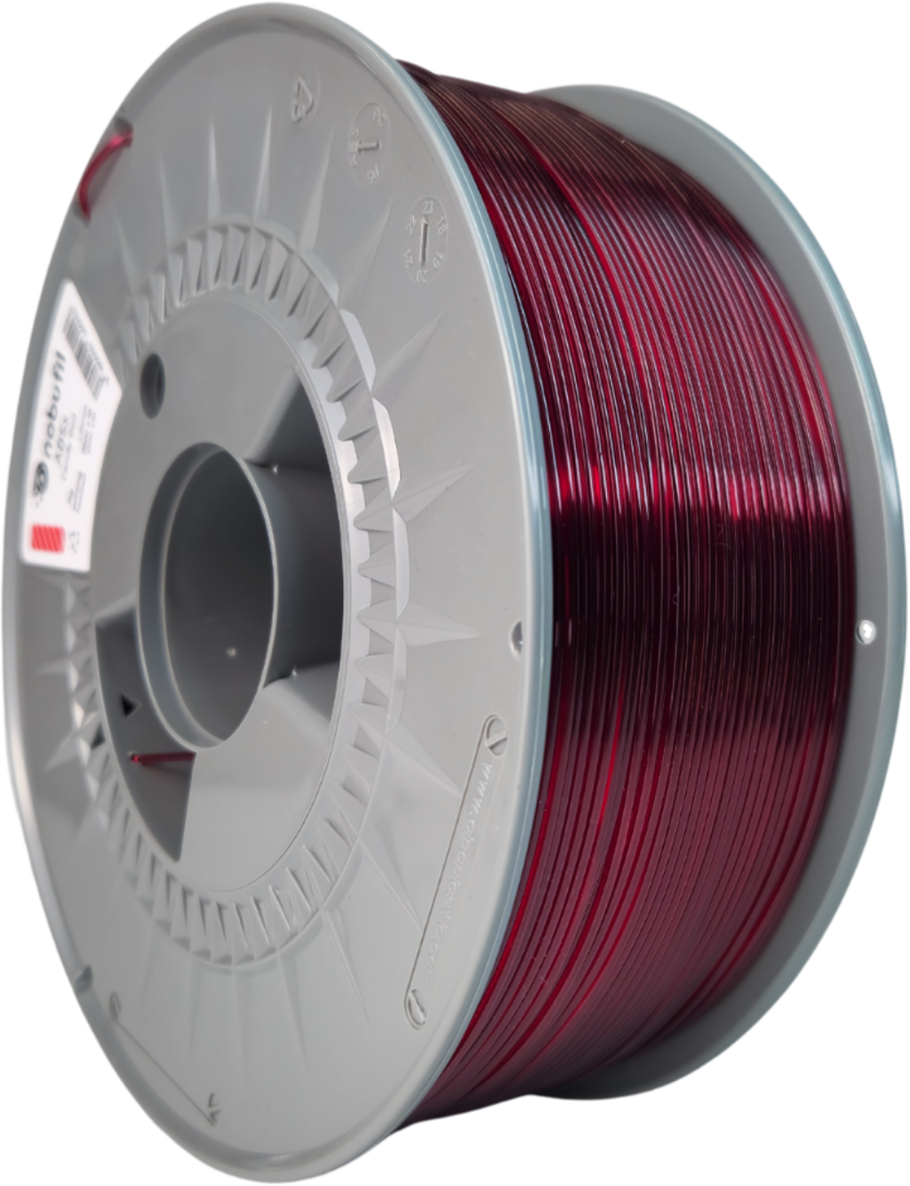 Nobufil  ABSx Candy Red, 1,75 mm / 1000 g    ABS Filament aus recycelten Kunststoffen
