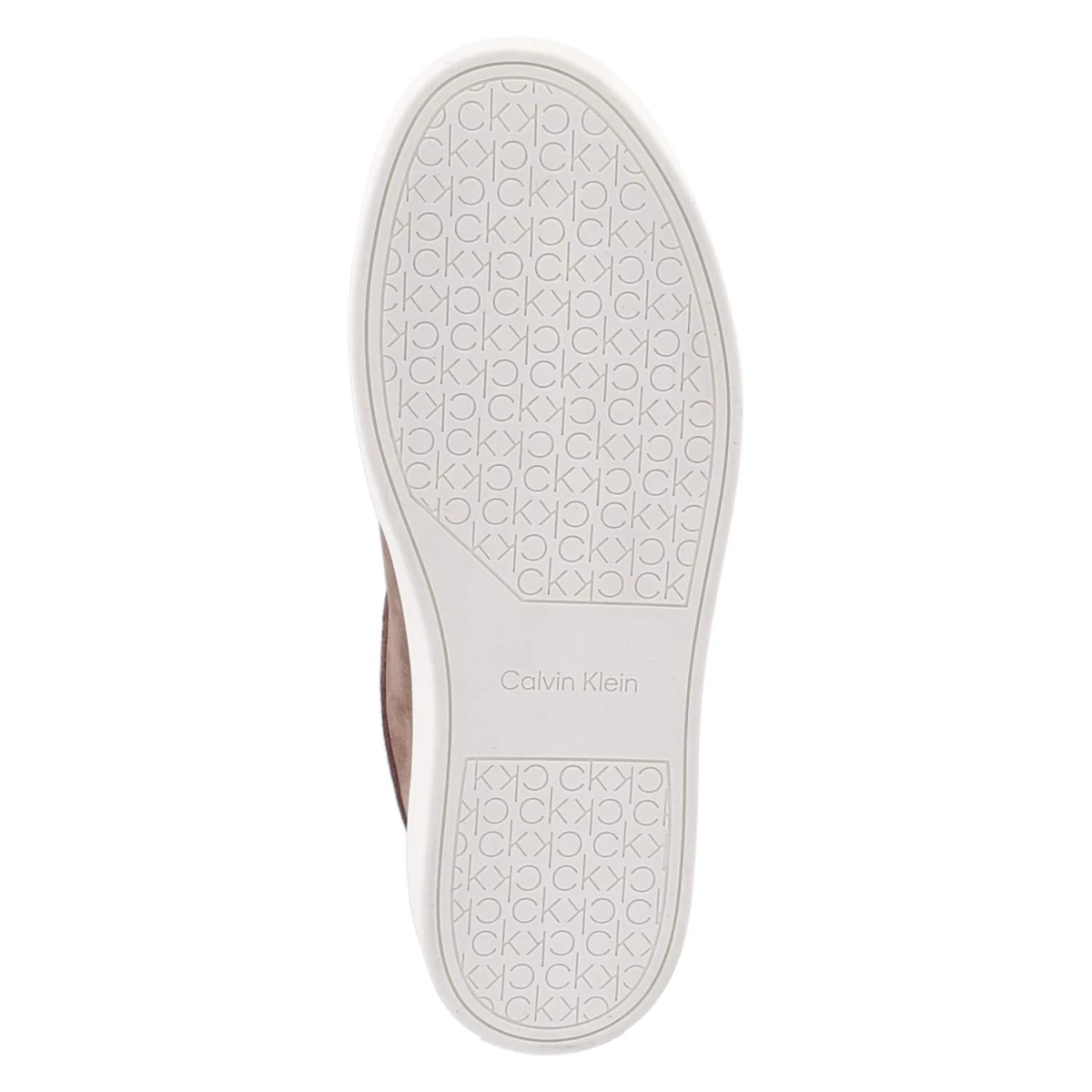 Calvin KleinLow Sneaker LACE UP SUEDE - brownie