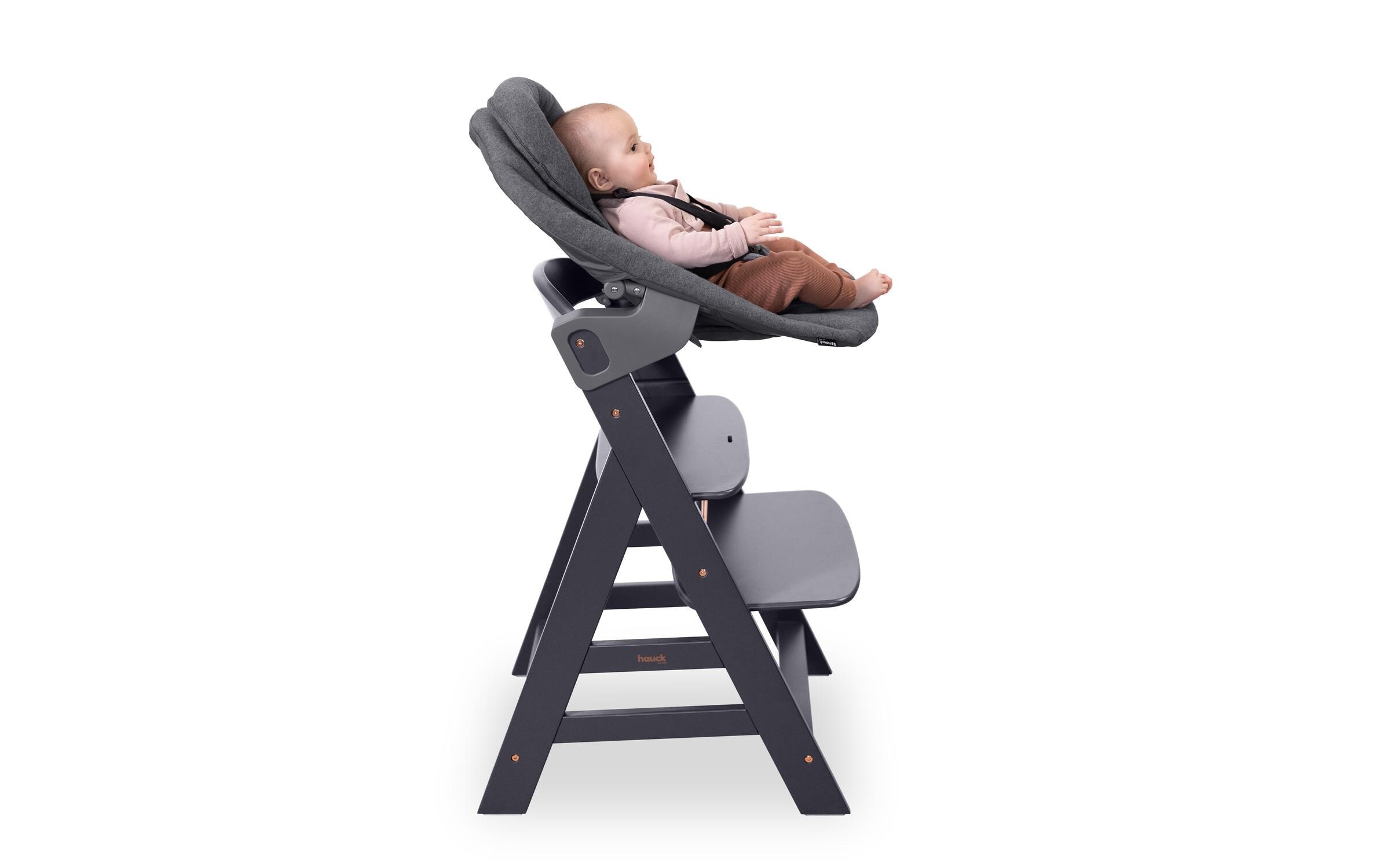 Hauck Hochstuhl »Alpha Newborn Set Plus Dark Grey« ()