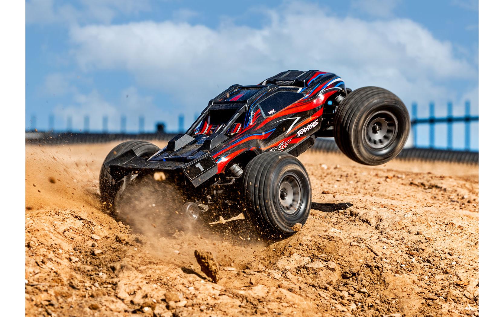 Monster Truck Mini XRT RTR Rot<br>Kompakter 1:16 Monster-Truck mit 3S Brushless-Power
