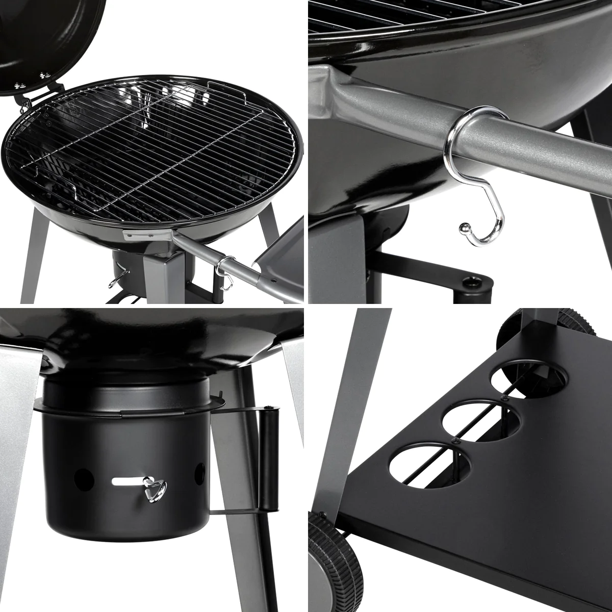 Barbecue au charbon de bois YUTAN Somagic