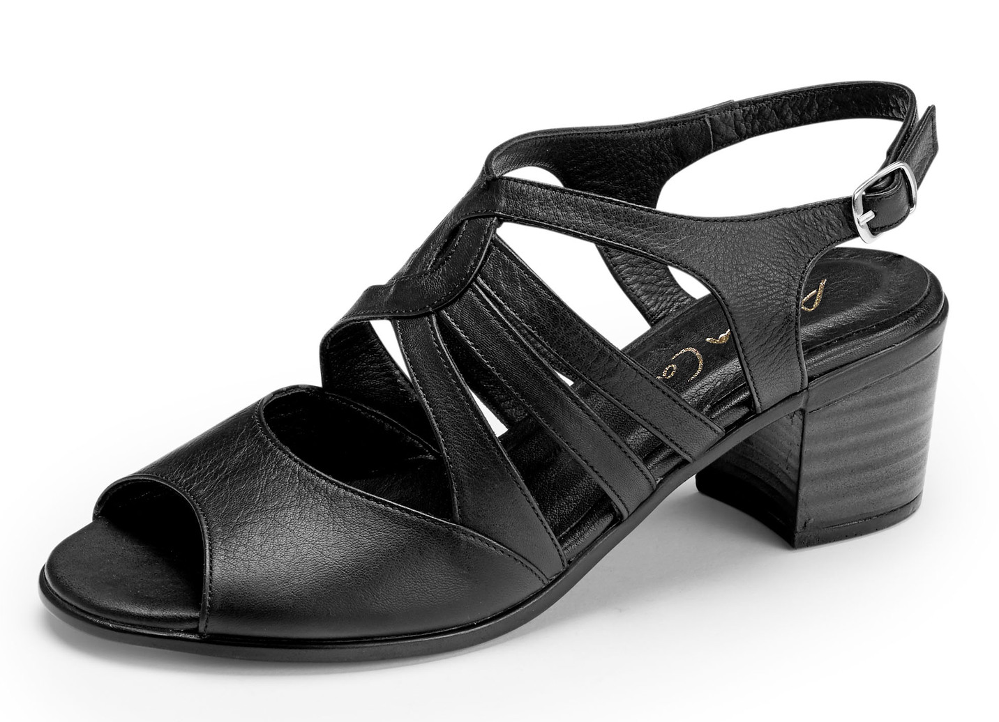 Andrea Conti Sandalette aus Nappaleder
