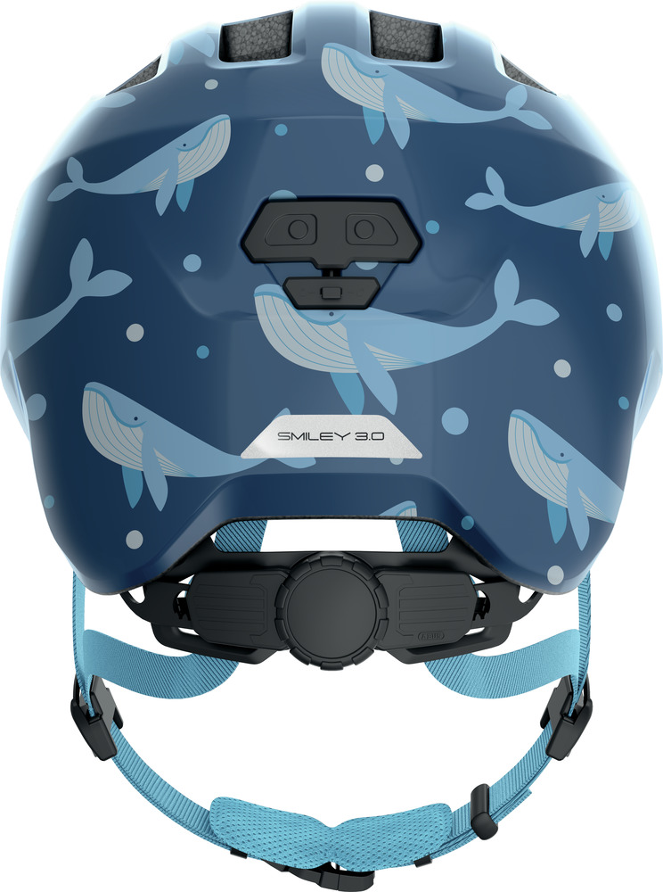 Abus Smiley 3.0 Cykelhjelm til Børn Blue Whale