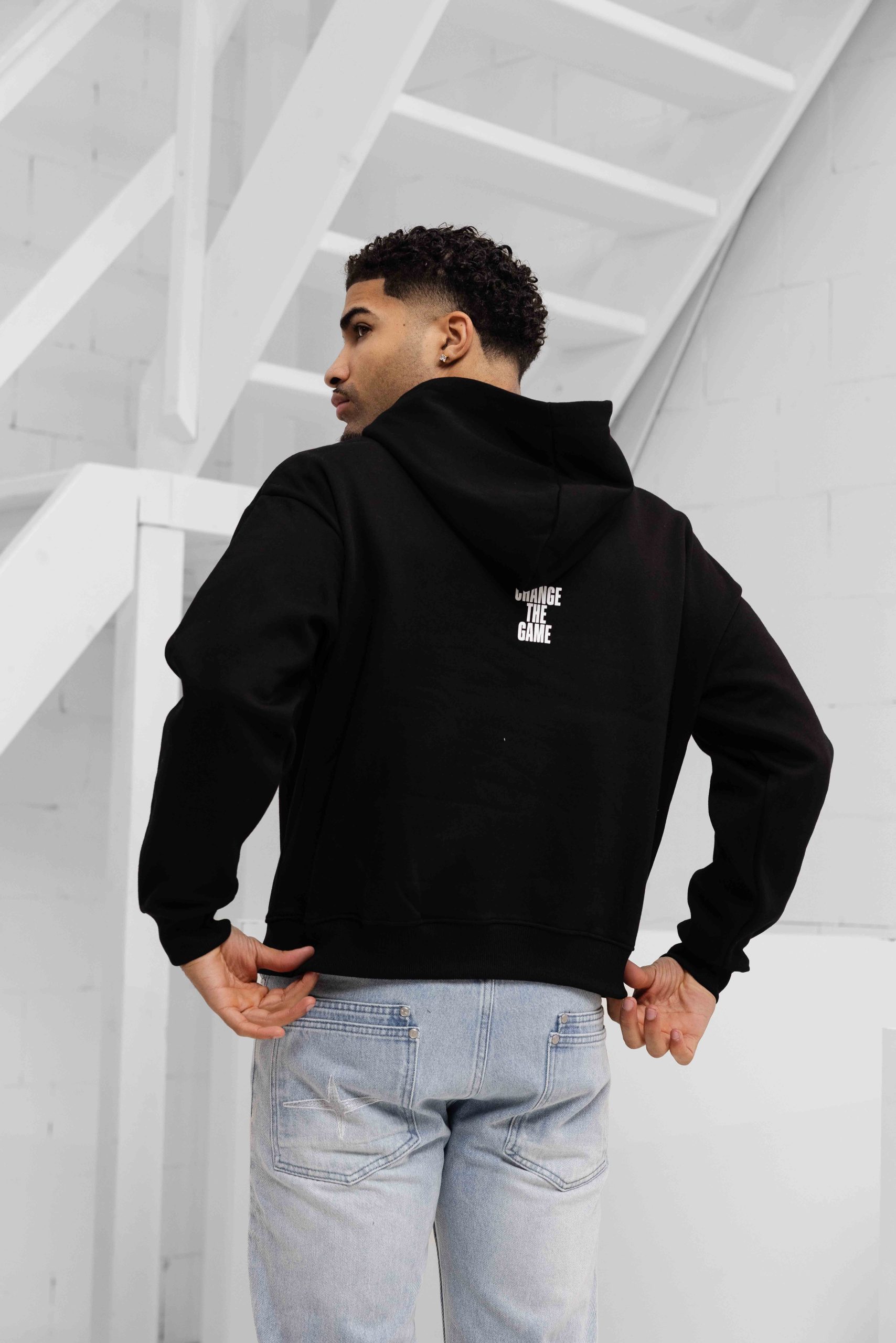 Project X Paris Boxy Hoodie Heren Zwart