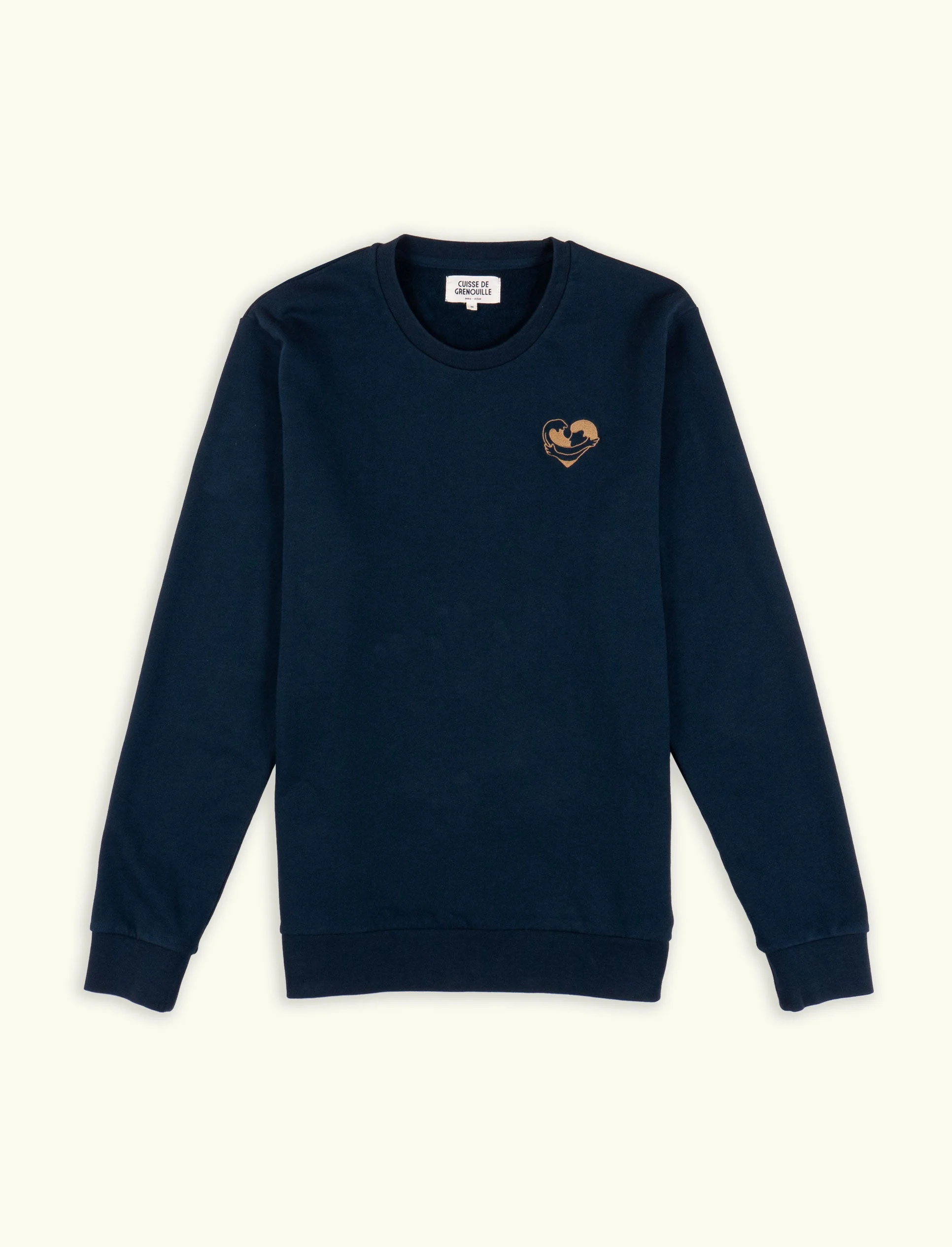 Sweatshirt encoton | Bleu