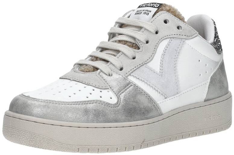 Victoria Sneakers Laag zilver