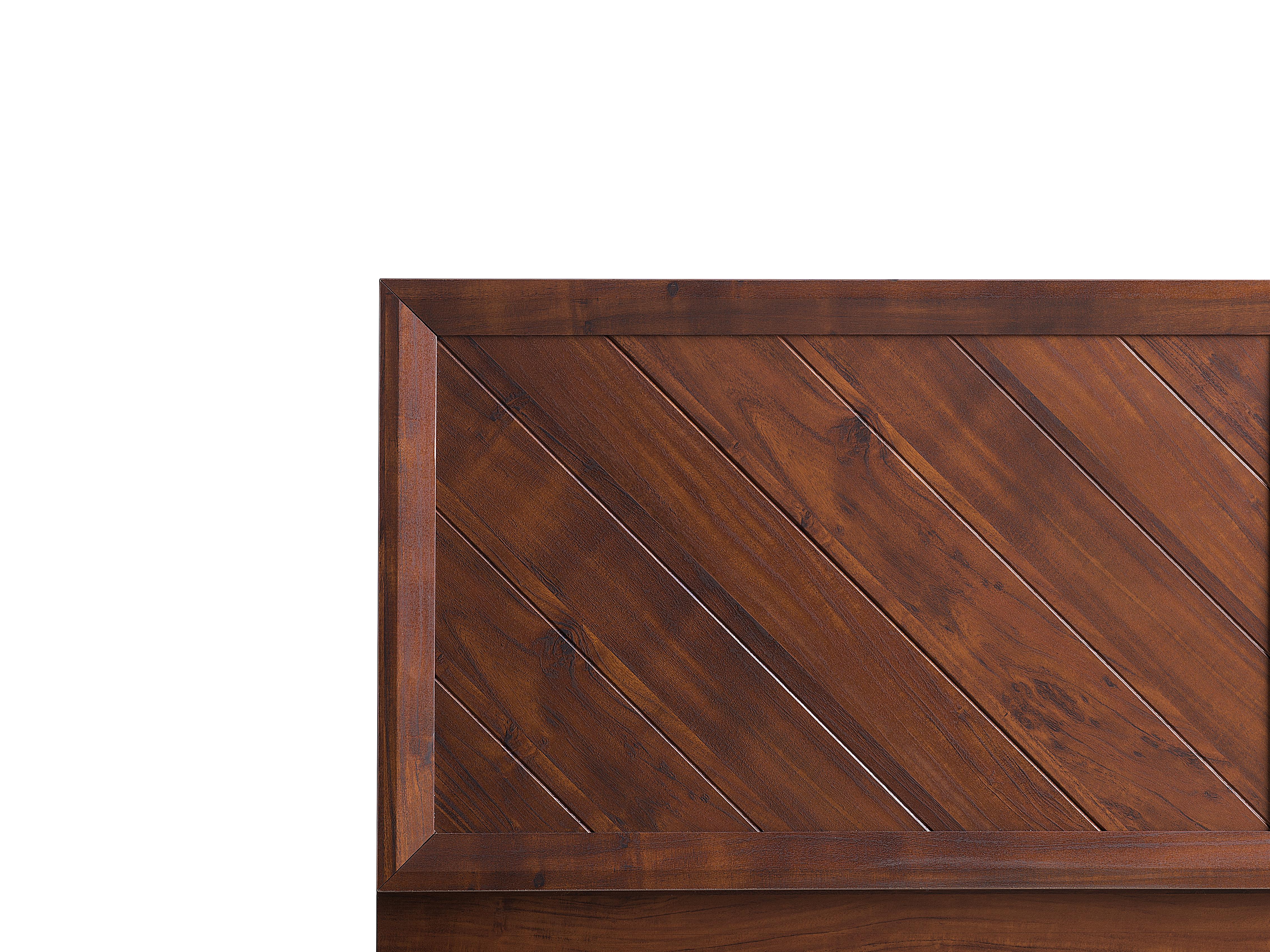 Bed MIALET 160 x 200 cm Donkerbruin