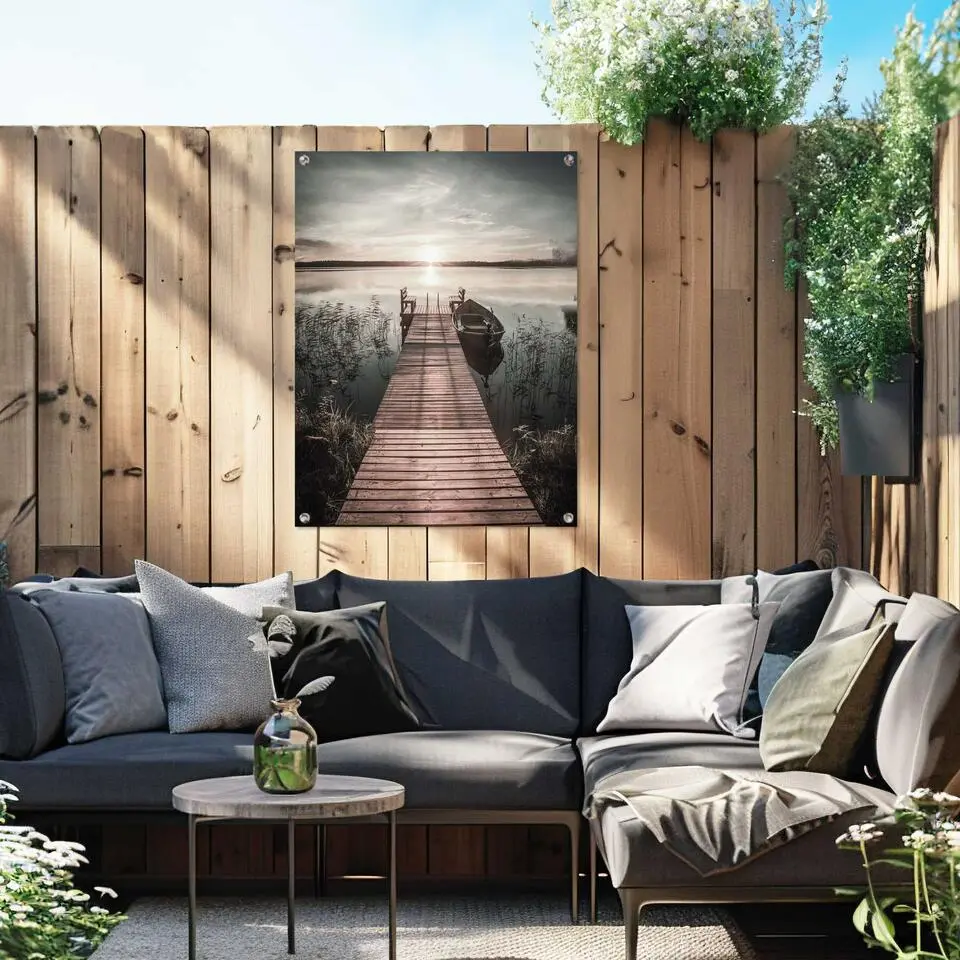Tuinposter Steiger - 80x60cm - Groen